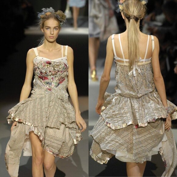 LOUIS VUITTON by MARC JACOBS 2007 vintage runway ad campaign dress - Picture 3 of 13